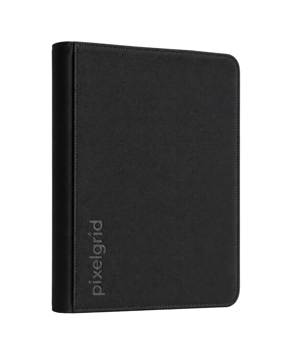 Pixelgrid Obsidian Black 9-pocket trading card binder